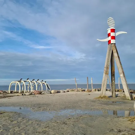 Tatil Evi Watt'n Glueck - Vollstaendig Eingezaeunt - In Nessmersiel